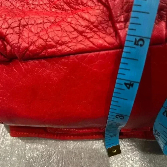 Billabong Red Leather Crossbody  Handbag - Picture 6 of 9